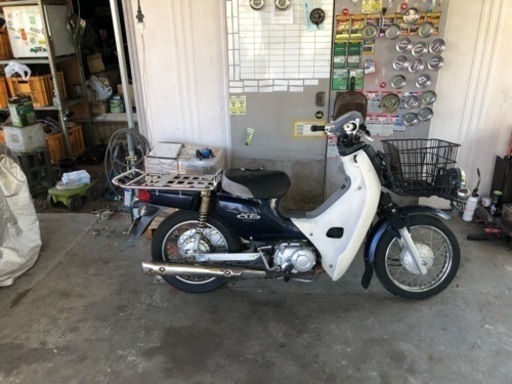 お買い上げいただきました、ありがとうございますaa04スーパーカブ50実働ジャンク