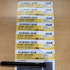 ANA株主優待券