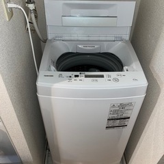東芝　洗濯機　4.5kg AW-45M7