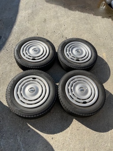 ♫スタッドレスVRX3 175/65R14 キューブホイール付き　ブリジストン