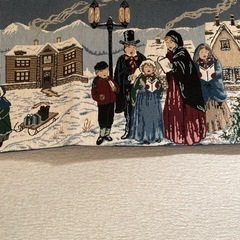 クリスマスタペストリーおまけ付きの画像