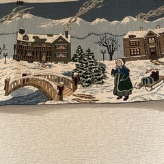 クリスマスタペストリーおまけ付きの画像