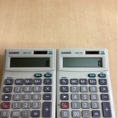 CASIO MW-12T カシオ　電卓　2つセット（T-25）