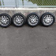 ★最終値下げ★ホイール付きタイヤ　4本セット（155/65/13...