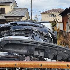 廃棄のプラシック   バンパーとかいろいろ