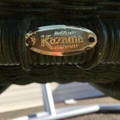 KAZAMA カザマ ハンギングチェア グリーン ラタン“ハンギングチェア” 究極の リラクゼーション、匠の技 が