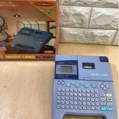 カシオ　CASIO 漢字　ラベルライター　ネームランド　本体のみ...