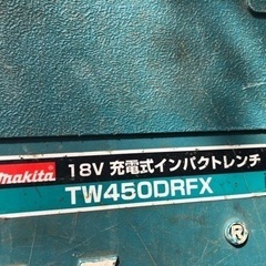 マキタ2セットmakita 丸ノコ、インパクトレンチ箱付きバッテリー無しの画像