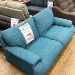 KB-55【新入荷 リサイクル品】ソファベッド ブルー