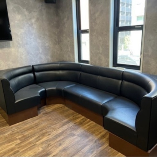 ほぼ新品⭐️黒ソファ4点⭐️11/19日まで