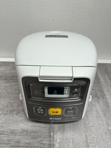 TIGER タイガー 家庭用 マイコン炊飯ジャー 炊きたて ミニ JAI-R551 3合 ホワイト マイコン 2019年製