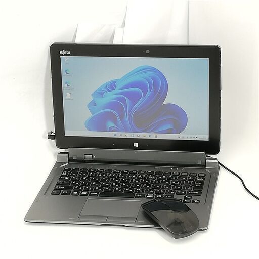 送料無料 日本製 11.6型 タブレット 富士通 Q616/N 中古良品 第6世代CoreM5 4GB 超高速SSD 無線 Bluetooth Win11 Office 新品無線マウス付