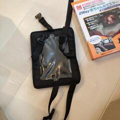 赤ちゃん見てミラー、タブレットホルダーの画像