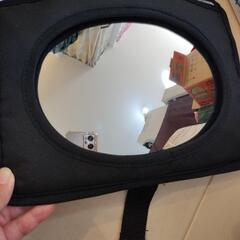 赤ちゃん見てミラー、タブレットホルダーの画像