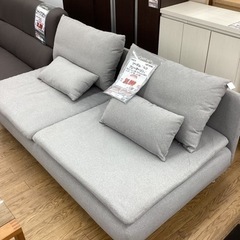 KK-44【新入荷　リサイクル品】IKEA ソーデルハムン　3シーターソファ　グレー