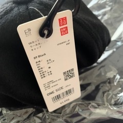新品　UNIQLO キャップ　の画像