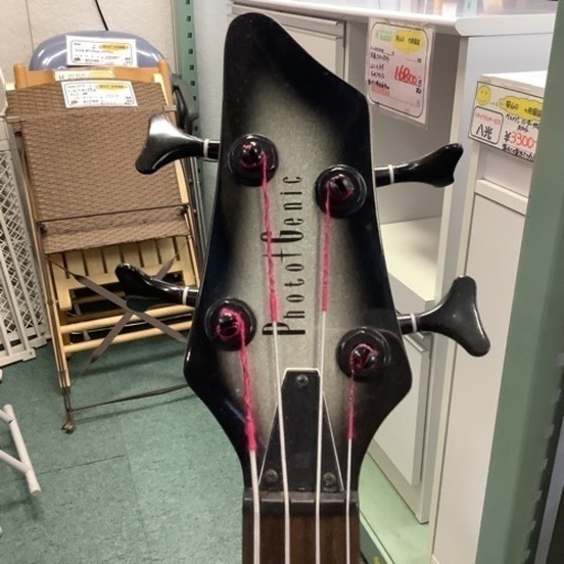 【リサイクルサービス八光】幅32㎝　Photogenic　４弦ベースギター