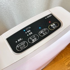 ［人感センサー搭載］アイリスオーヤマ ファンヒーター  KJCH-12TD3の画像