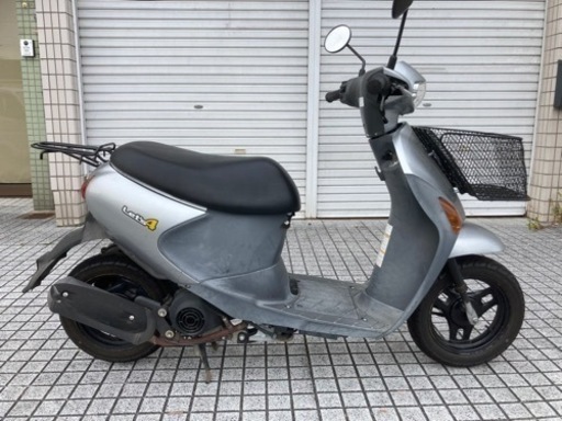 【レッツ4】50cc スズキ製　CA45A型　大型リヤキャリア付　ボックスなど取付可能❗️若林自転車　唐崎店　SALE中❗️