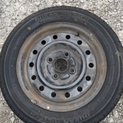 美品ヨコハマタイヤ4本。軽自動車用。11月17日までに決まらなけ...