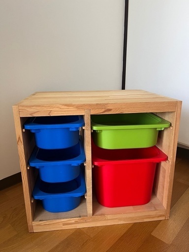 【値下げ】IKEA風のおもちゃ収納