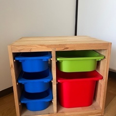 【値下げ】IKEA風のおもちゃ収納