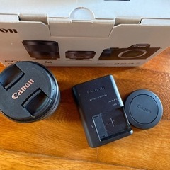 【取引中】Canon ミラーレス一眼　ジャンク扱いの画像