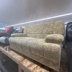 美原店　美品　2人用ソファ　布地
