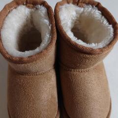 ホーガン　HOGAN　ファーブーツ　靴　１４ｃｍ