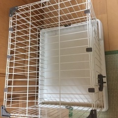 美品✨ペットケージ サークルの画像