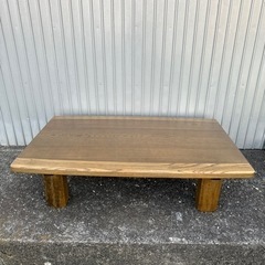 【美品】 定価18万円 香川県漆器工業協同組合 天然木 座卓 テーブル 銘木家具 ローテーブル センターテーブル 座敷机の画像