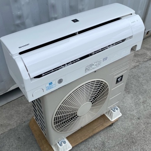 美品！ シャープ エアコン◇主に6畳◇2021年製◇AY-L22S-W◇プラズマクラスター7000 ◇GSJ-0041