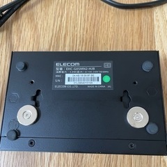 エレコム スイッチングハブ ギガビット 5ポー　EHC-G05MN2-HJBの画像
