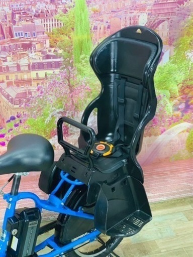 ❹5805子供乗せ電動アシスト自転車YAMAHA 20インチ良好バッテリー