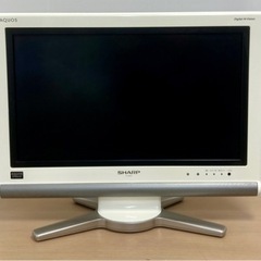 🎉祝❗️2000😃感謝セール‼️SHARP 20型液晶テレビ　LC20D10の画像