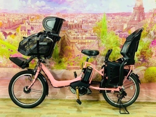 YAMAHA 子供載せ電動アシスト自転車 ヤマハ⭐️パスキス！激レアモデル
