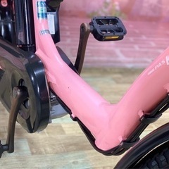 ❸5807子供乗せ電動アシスト自転車YAMAHA 20インチ良好バッテリーの画像