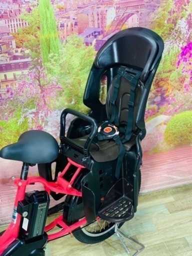 ❶5811子供乗せ電動アシスト自転車ブリヂストン20インチ良好バッテリー