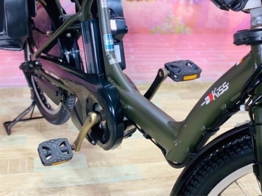 ❷5814子供乗せ電動アシスト自転車YAMAHA 20インチ良好バッテリー 