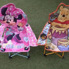 子供用アウトドアチェア２組の画像