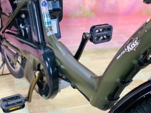❸5817子供乗せ電動アシスト自転車YAMAHA 20インチ良好バッテリー