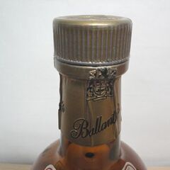 バランタイン 30年 空ボトル 木箱付き ブラウンボトル Ballantine's 空瓶 ボトル オブジェ インテリア 飲食店 札幌市中央区 南12条店の画像