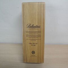 バランタイン 30年 空ボトル 木箱付き ブラウンボトル Ballantine's 空瓶 ボトル オブジェ インテリア 飲食店 札幌市中央区 南12条店の画像