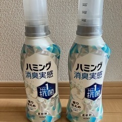 洗濯ハミング柔軟剤今月処分予定