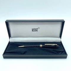 s1116501 MONTBLANC モンブラン ボールペン マイスターシュテュック ブラック メタル プレシャスレジン 筆記用具 ツイスト式 中古品