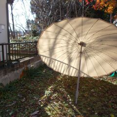 ガーデニング用パラソルの画像