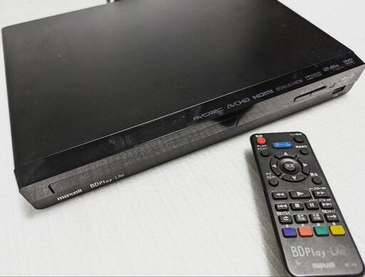 Blu-rayプレーヤー 2016年製 maxell◆型番 BD-PL100