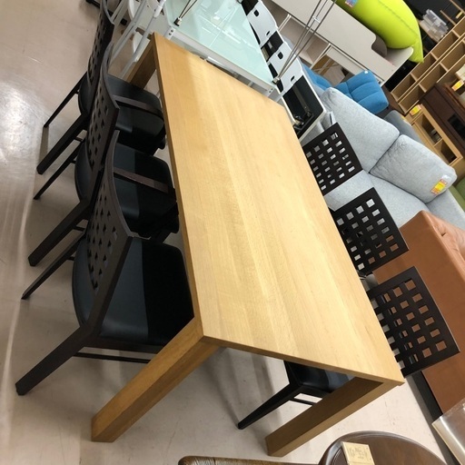 柏木工 ダイニング&チェアセット 6人掛 飛騨家具 超美品！
