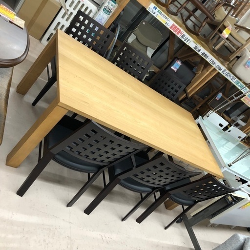 柏木工 ダイニング&チェアセット 6人掛 飛騨家具 超美品！