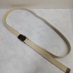【差し上げます】GI ベルト 白系